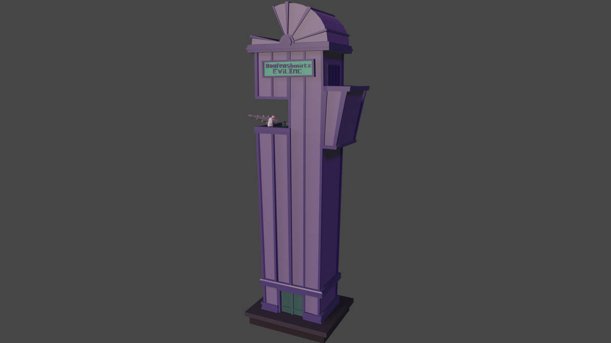 Blender 3D model: Doofenshmirtz Evil INC by MrSmile078 on DeviantArt