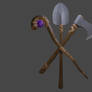 Blender 3D model: Tools and Weapons
