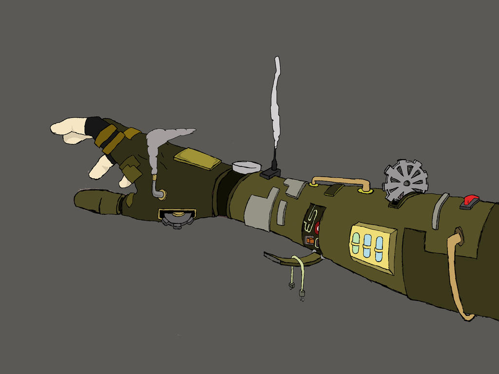 Steampunk Bionic Arm by Iwikiwi94 on DeviantArt