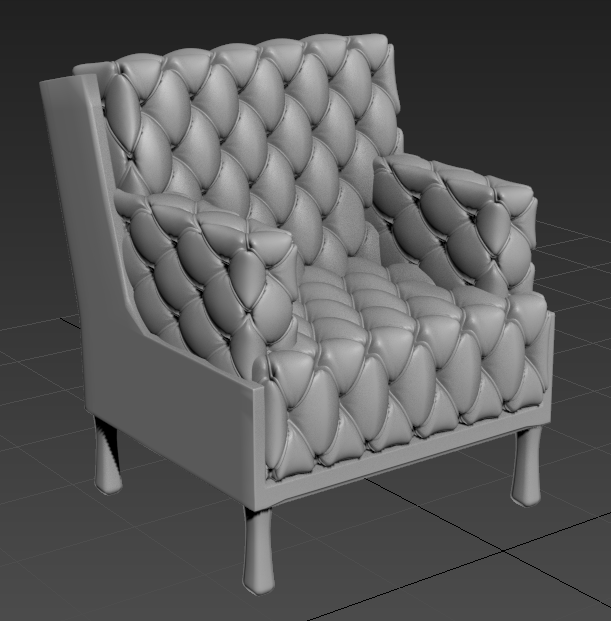 High Poly Chair