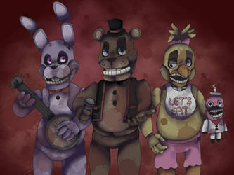 Five nights at Freddys Plus (fan art)