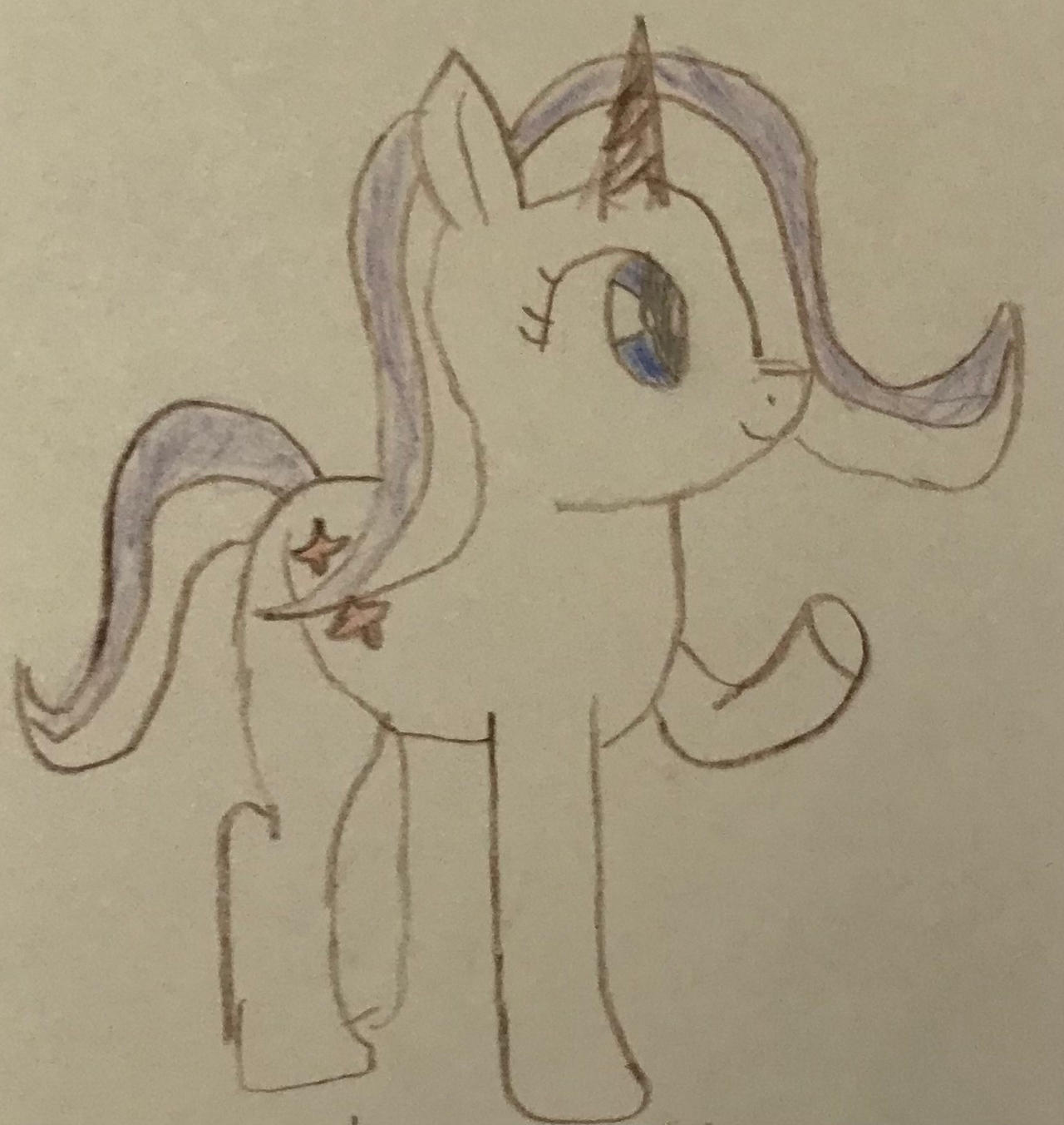 My first MLP character by AmiFoxes on DeviantArt