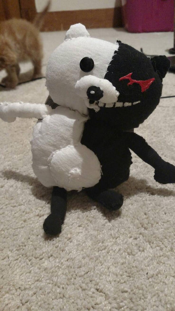 Monokuma Plush by MacKenzie971 on DeviantArt