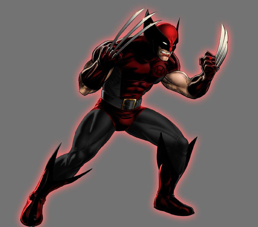 Wolverine Red Guard Red Lantern Wolverine by Lord-Lycan on DeviantArt