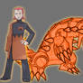 Orange Agent Maxie w Groudon Avatar