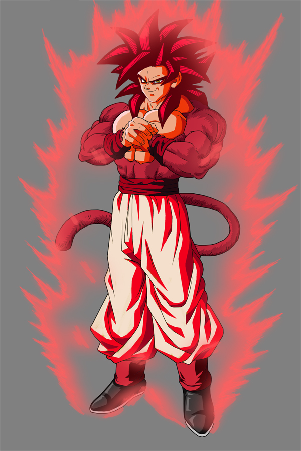 Goku Super Saiyan 4 by ChristopherDbz on DeviantArt