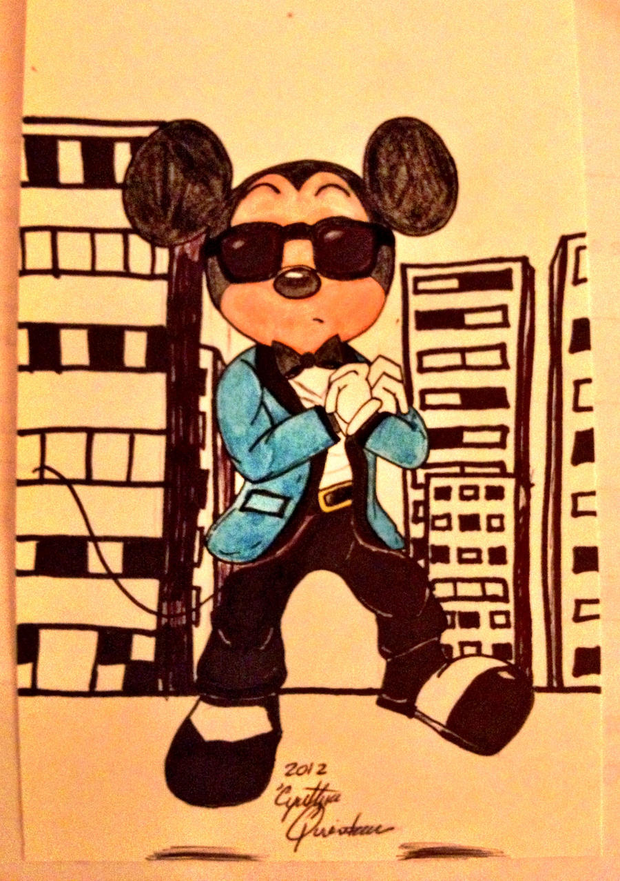 Mickey gangnam style!