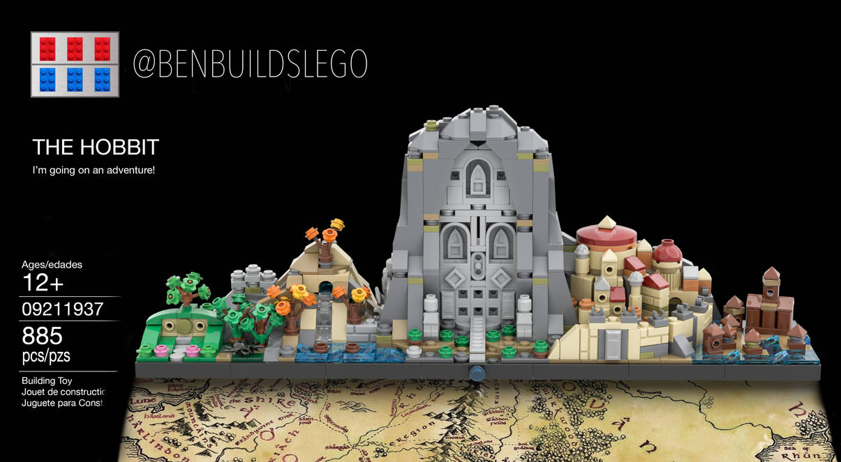 Minas Tirith  Micro lego, Lego hobbit, Lego