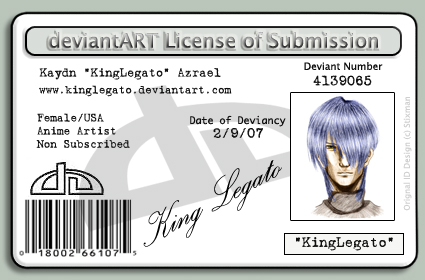 My deviantART License
