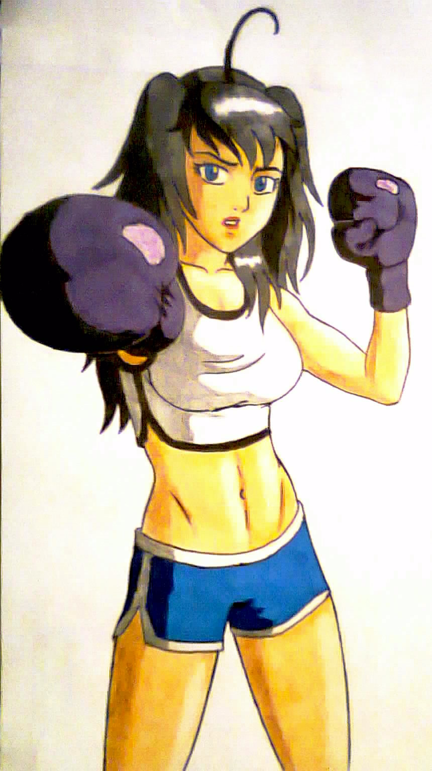 Ryoko boxing (YuukiMMD)