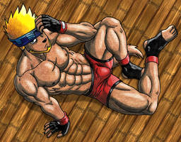 David after training color