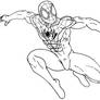 Spider-Man(Miles Morales) - Lineart