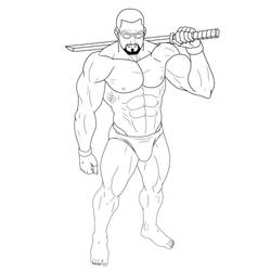 Special of Halloween 01 Blade - Lineart