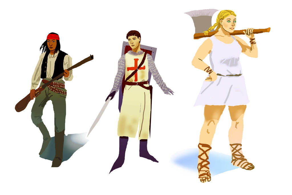 Decatur Character Designs character designs by Cakeair on DeviantArt