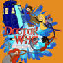 doctor who adventure time shirt design wip