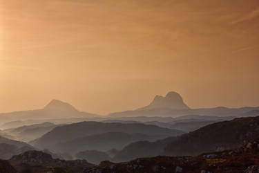 Suilven and Canisp Sunrise