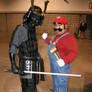 Shogun Vader and Super Mario