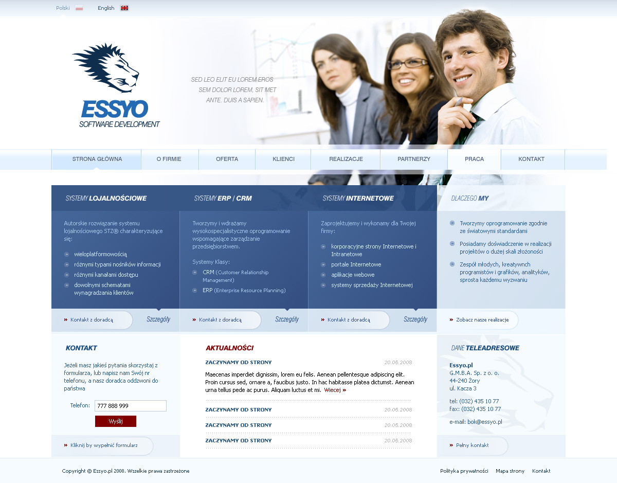 ESSYO Website