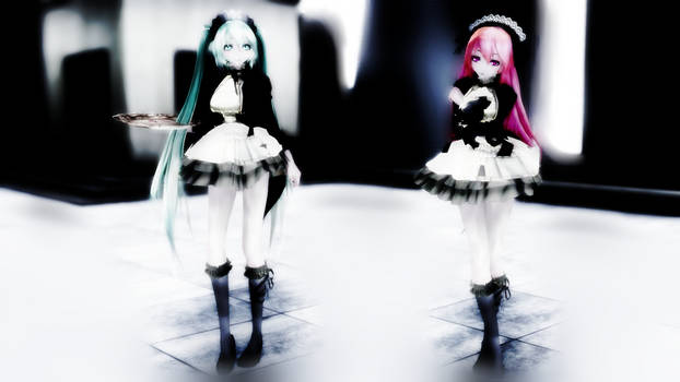 [MMD] TDA Gothic Maid Miku - Luka { DL !!}