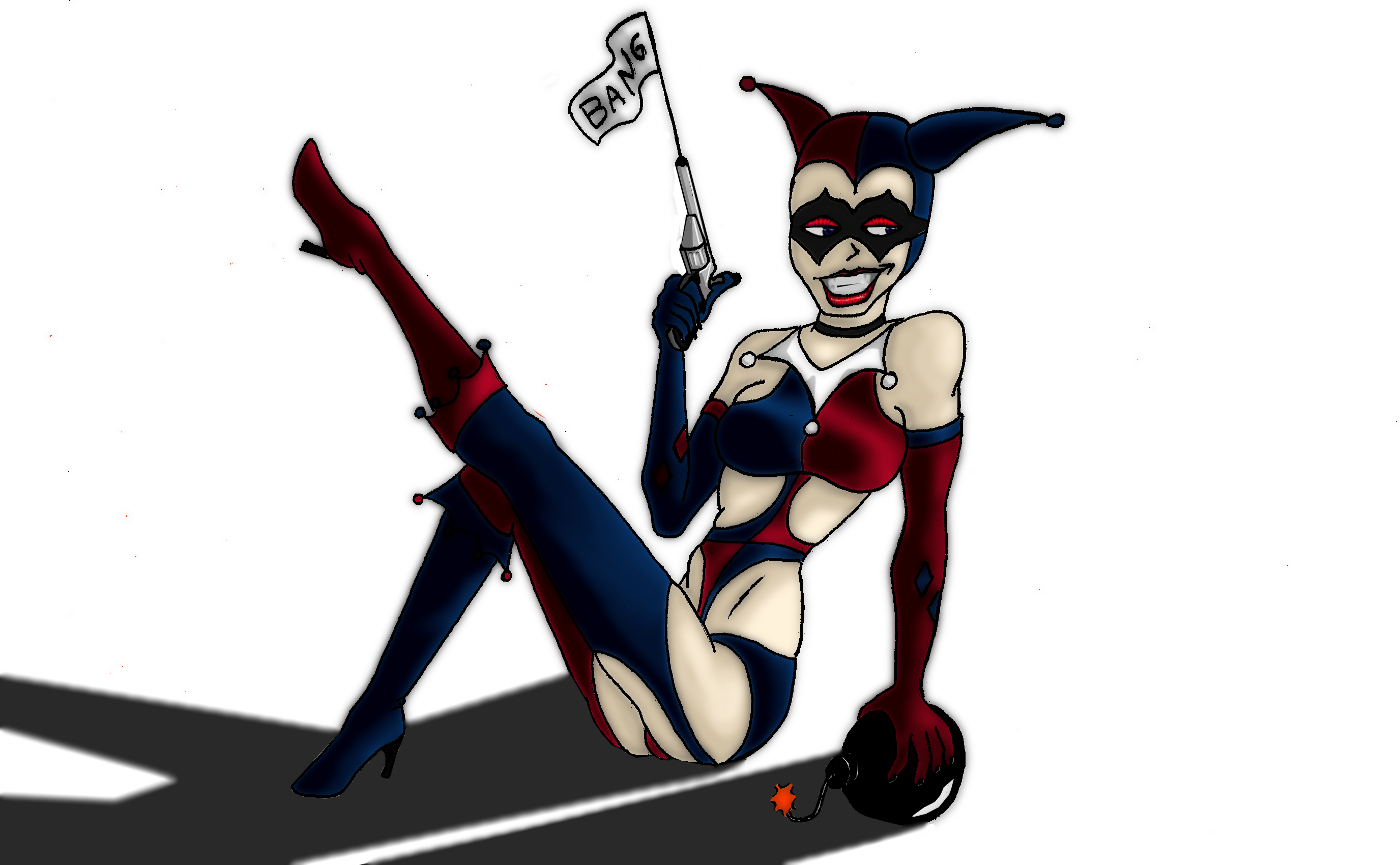 Harley Quinn Pinup