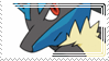x_. Lucario Stamp ._x by Breeto