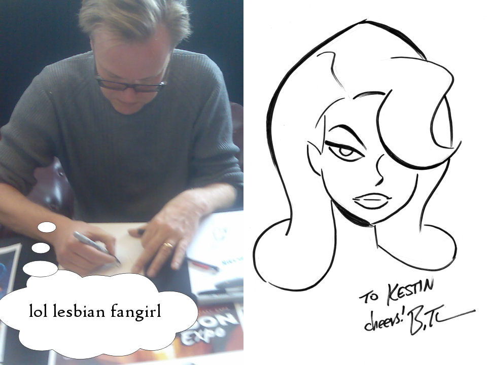 Bruce Timm Drawing Ivy