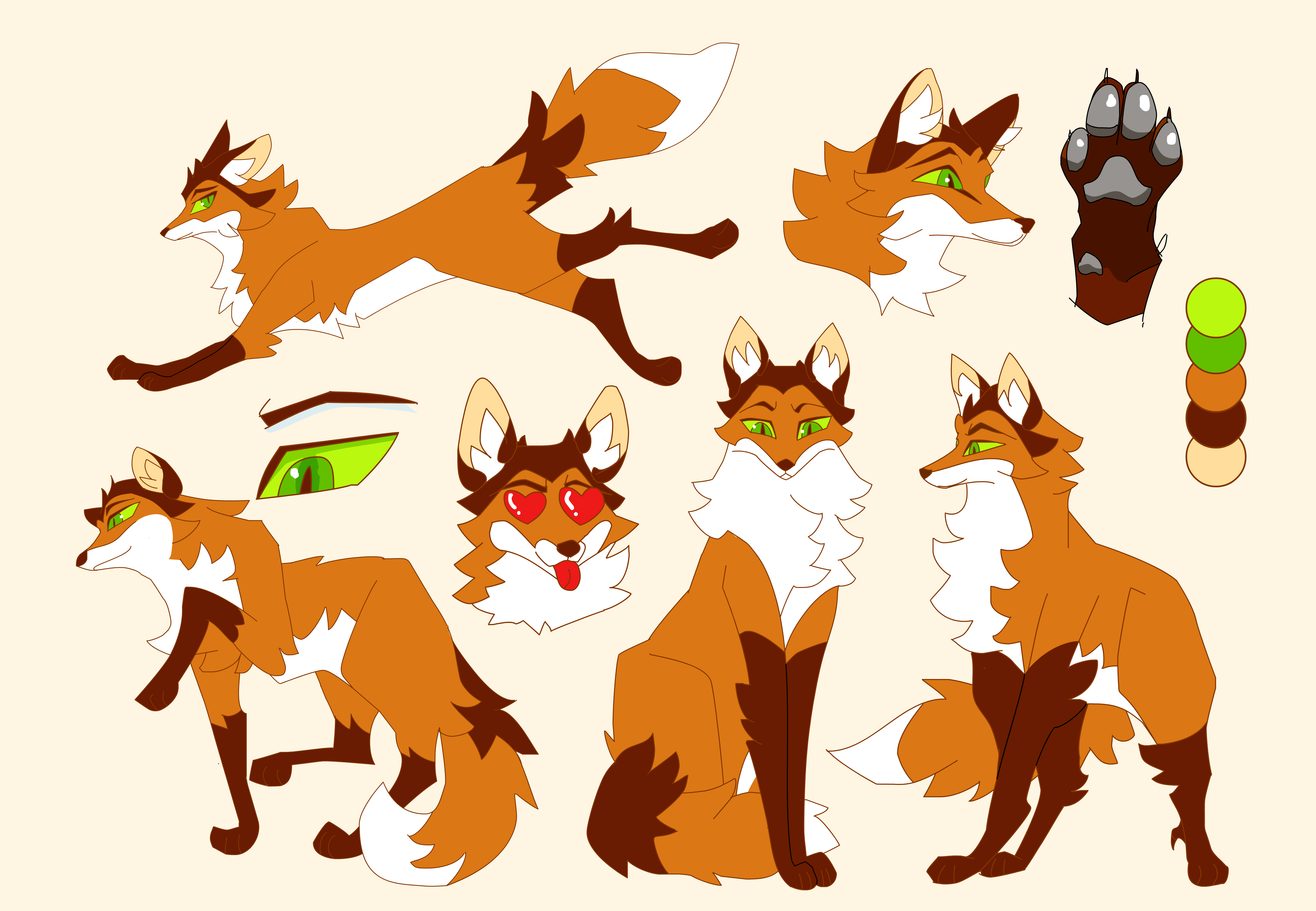 Fox Rabbit Fursona Fox Fursona by Dozingkat on DeviantArt