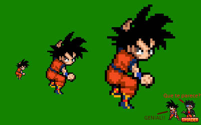 Goku pose de Batalla LSWi