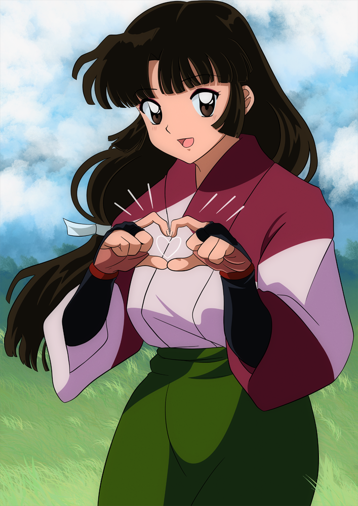 Sango Loves You! by MoonNue on DeviantArt