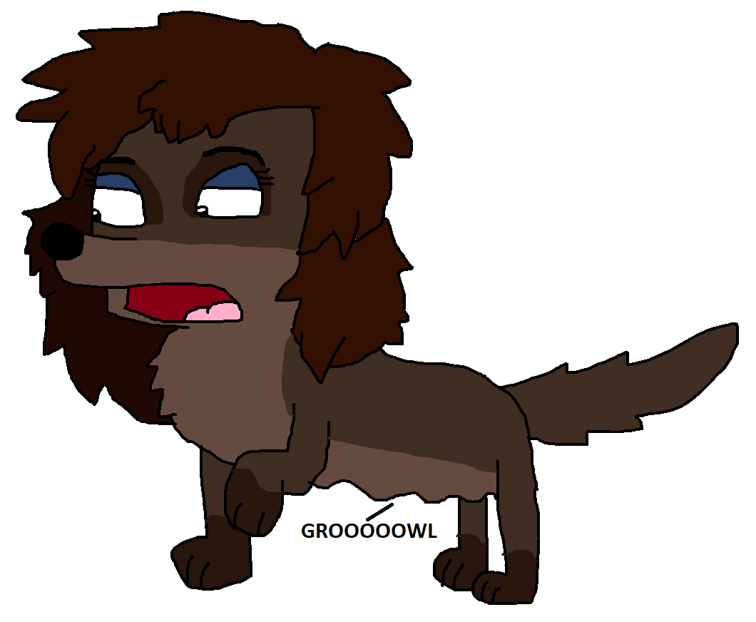 Rita the Dog Looks Hungry and Stomach Growling by GreatKitty2000 on  DeviantArt