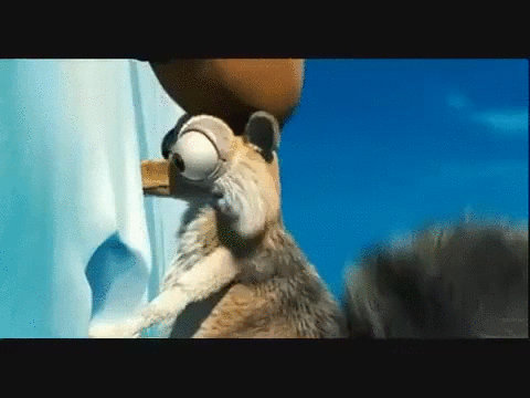 Scrat Inflatio Scrat the Squirrel Water Inflation (GIF) by GreatKitty2000 on DeviantArt