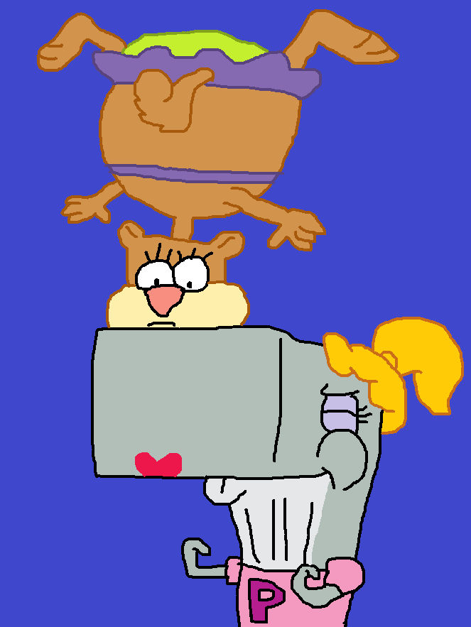 Sandy Cheeks Inflated by GreatKitty2000 on DeviantArt