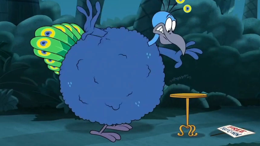 Peacock Popcorn Inflation by GreatKitty2000 on DeviantArt