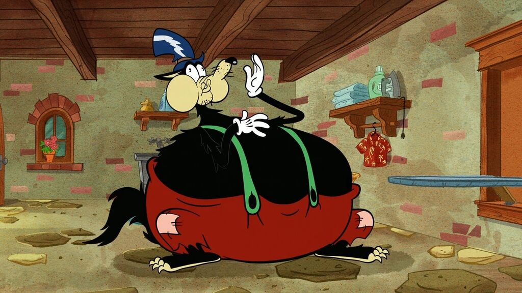 Big Bad Wolf Weight Gain by GreatKitty2000 on DeviantArt