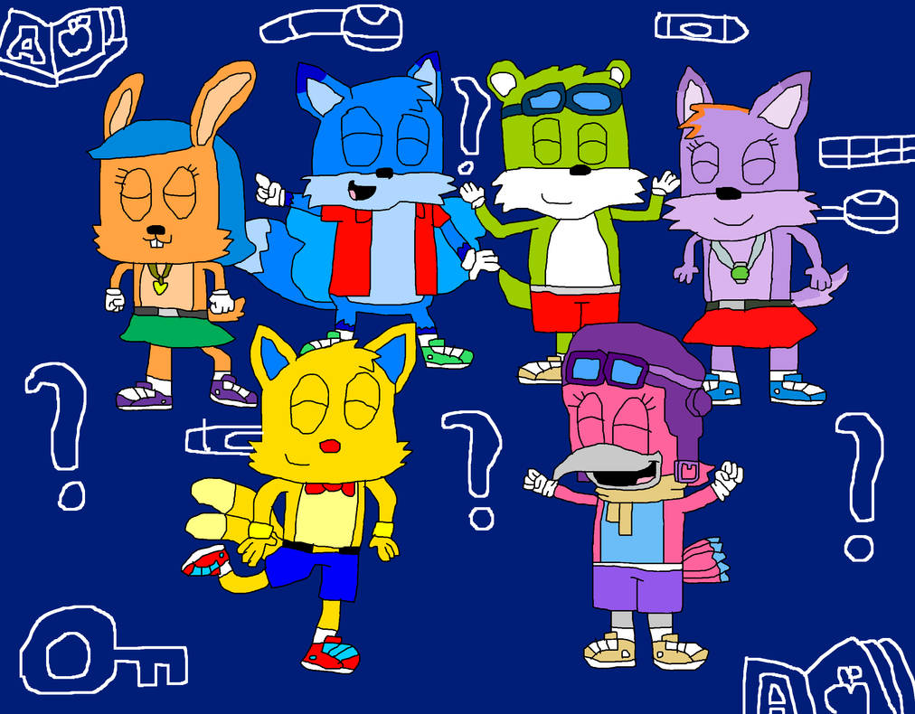 Fane and Friends Doing the Noodle Dance by GreatKitty2000 on DeviantArt