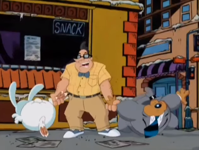 Sam the Dog and Max the Rabbit Inflation by GreatKitty2000 on DeviantArt