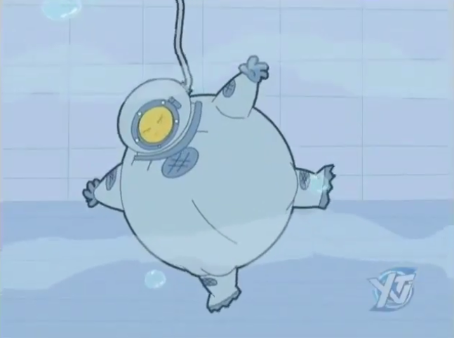 Flamingo Inflation Captain Flamingo Scuba Suit Inflation by GreatKitty2000 on DeviantArt