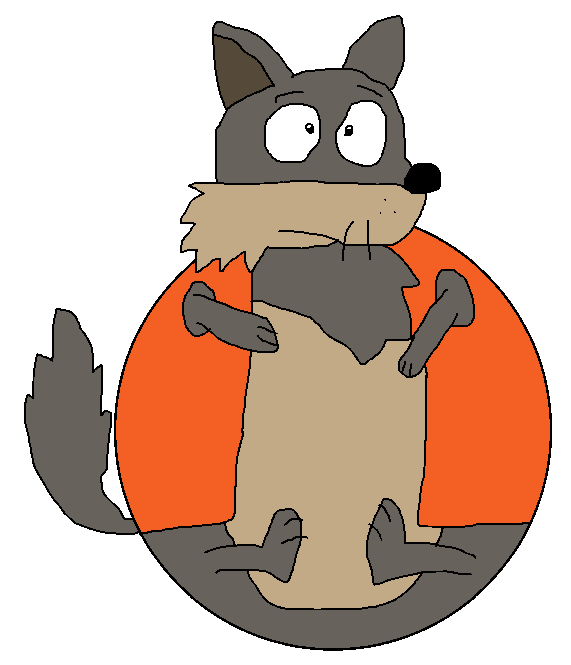 Wolf Inflation Inflated GFTC Wolf by GreatKitty2000 on DeviantArt