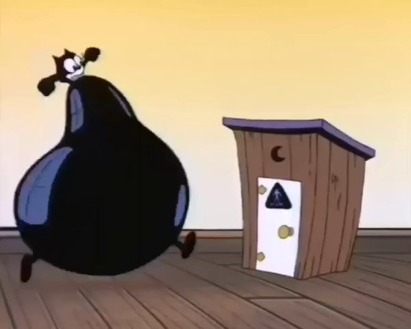 Cat Inflation Animation Felix the Cat Water Inflation by GreatKitty2000 on DeviantArt