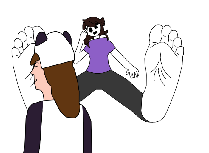 Jaiden Animations Foot Smelling by CapedCrusader69420 on DeviantArt