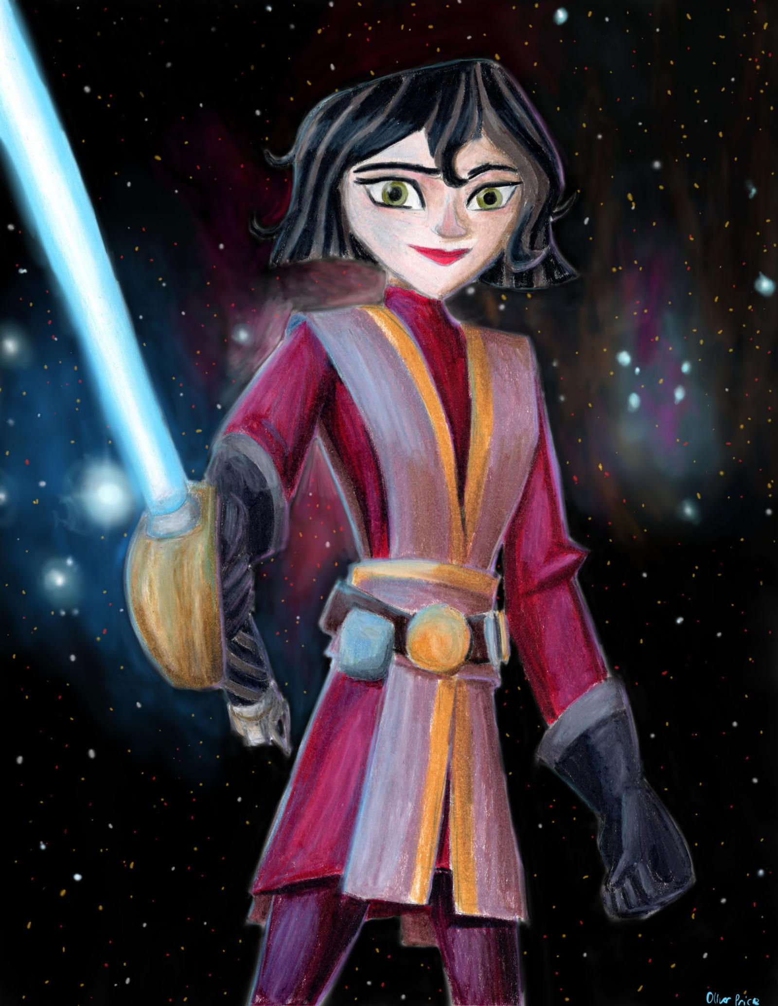 Star Wars Rey As A Jedi -AzaleasDolls by Lovegidget on DeviantArt