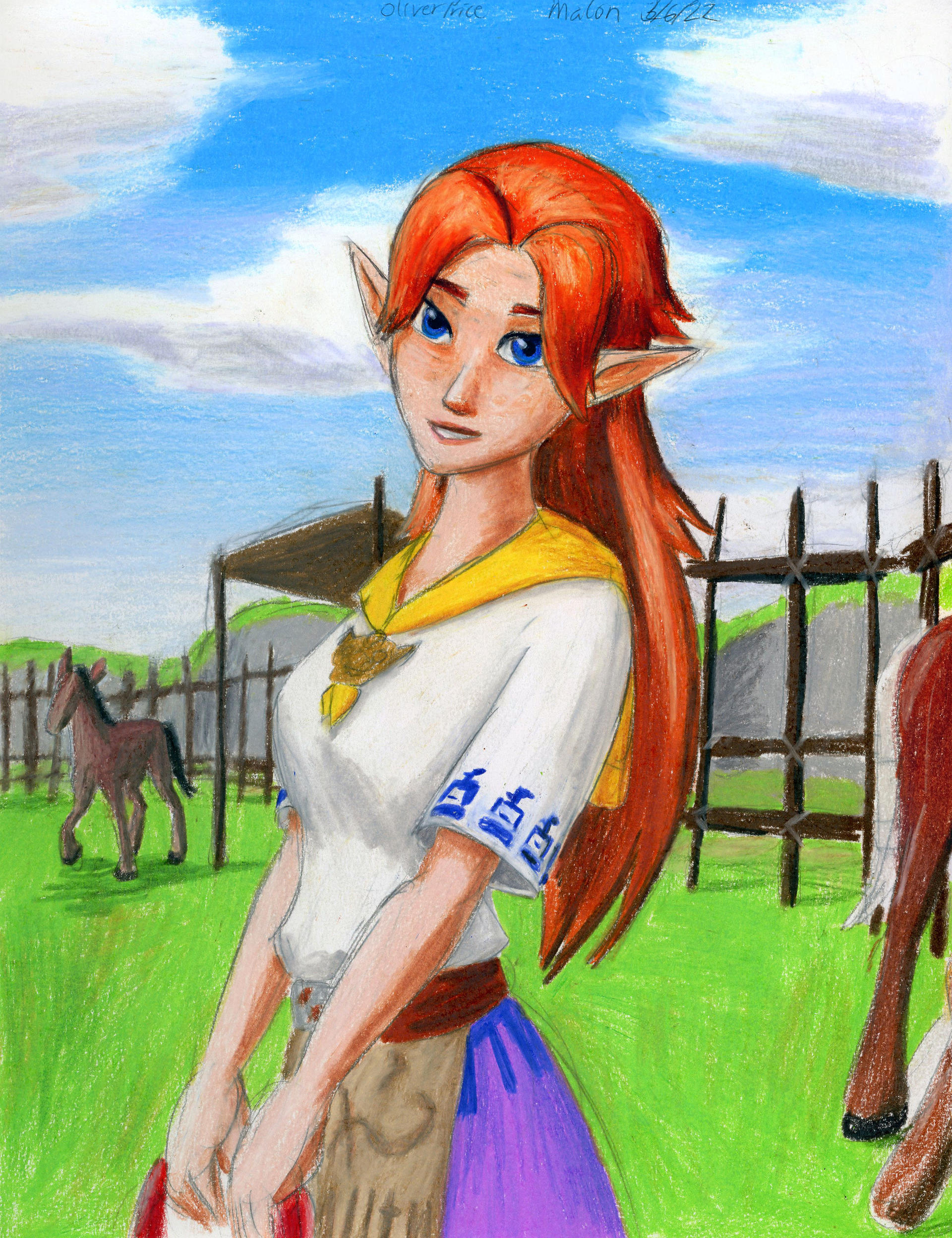 Malon OoT By Taipu556 On DeviantArt malon-oot-by-taipu556-on-deviantart