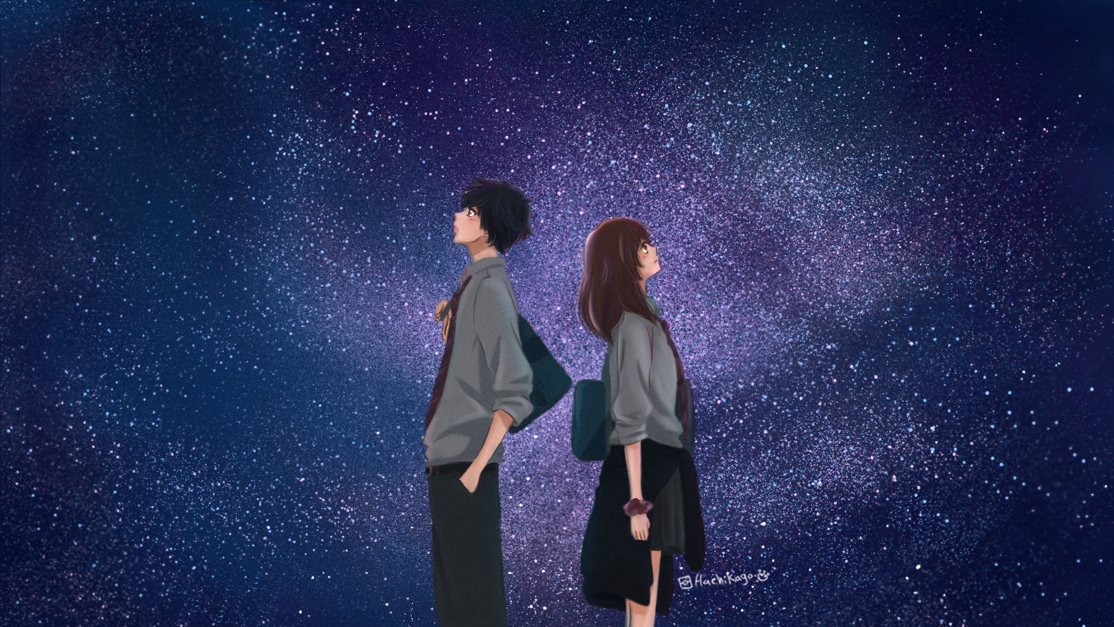 Anime Ao Haru Ride HD Wallpaper