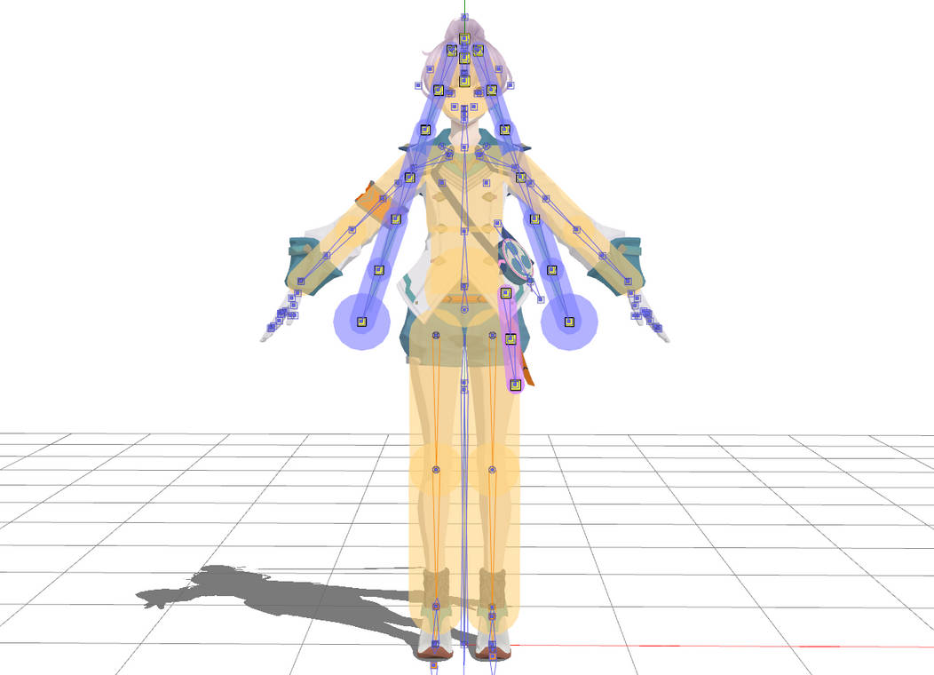 MMD Fiona progress by WhiteWolf-kun on DeviantArt