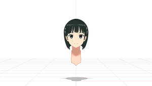 MY NEW MMD Kirigaya Suguha Head