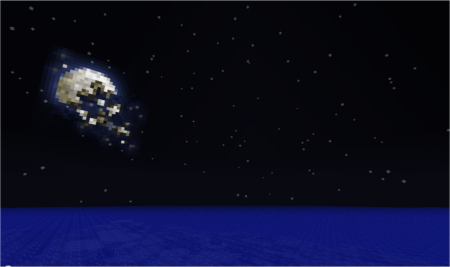 minecraft moon by Shorrax on DeviantArt