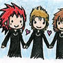 Demyx Axel Marluxia love