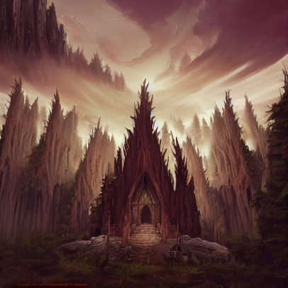 Science Fiction Monastery Fantasy Elven Monastery Built by HSA-arts on DeviantArt