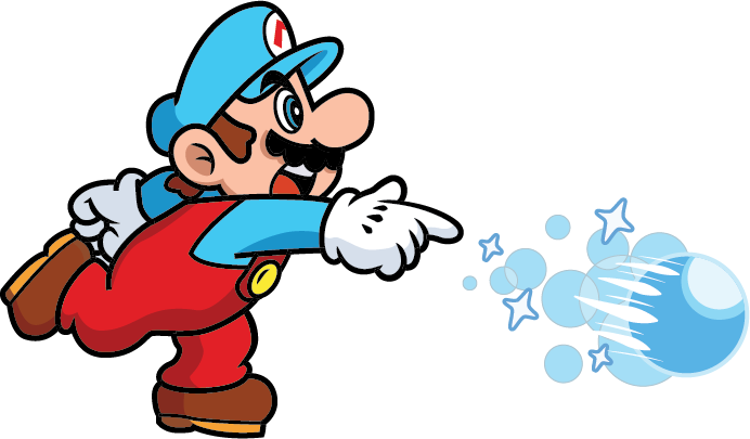 Ice Mario by badwolfe-deviant on DeviantArt