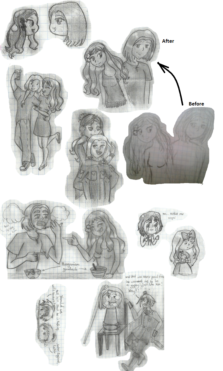 Sketch dump - Hetalia